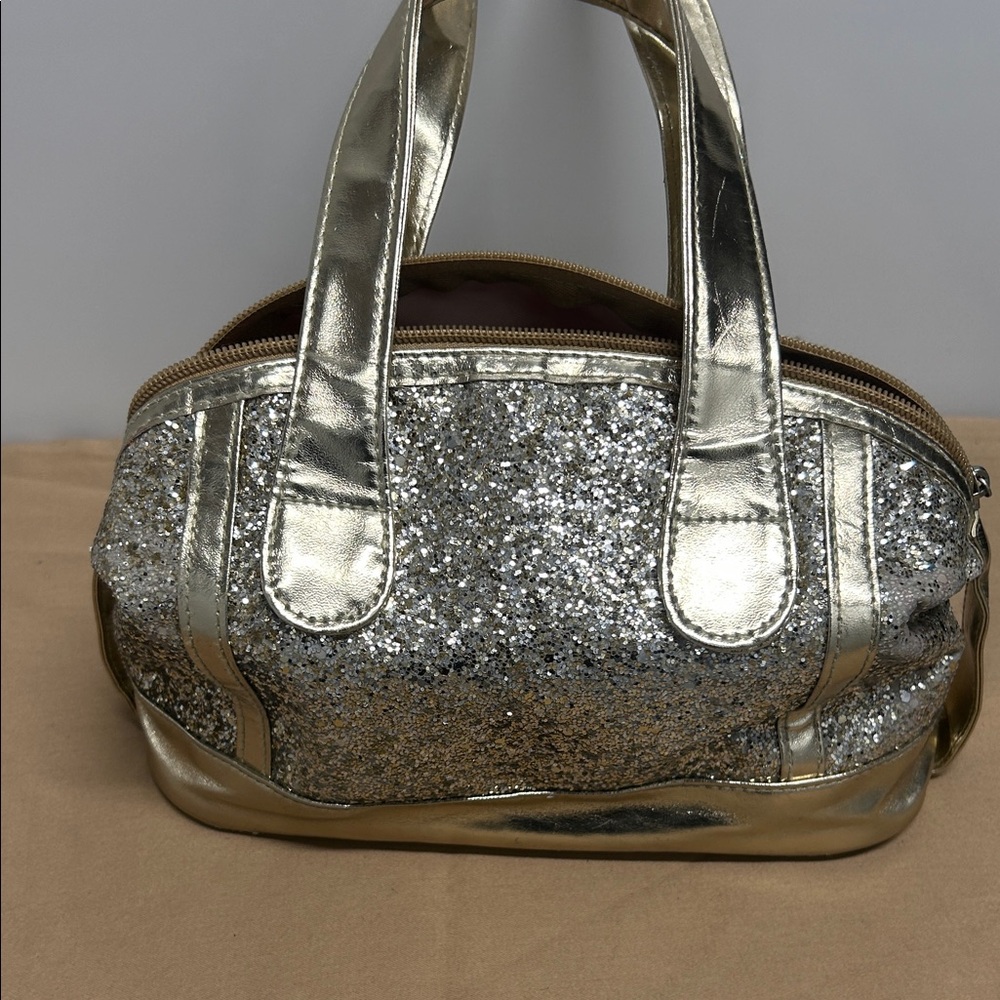 Glittery Silver Handbag
